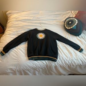 Celtic Sun graphic oversized crewneck pullover